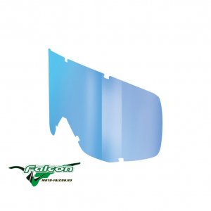 Линза зеркальная для мотоочков Scott Recoil Electric Blue/Gold Chrome