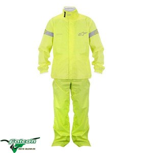 Дождевик раздельный желтый Alpinestars Quick Seal Out