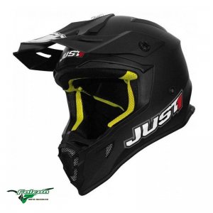 Кроссовый шлем Just1 J38 Solid Black Matt