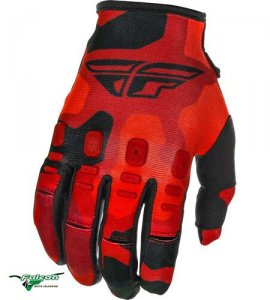 Мотоперчатки детские Fly Racing Kinetic K221 Red/Black