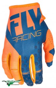 Мотоперчатки Fly Racing Kinetic Orange/Navy