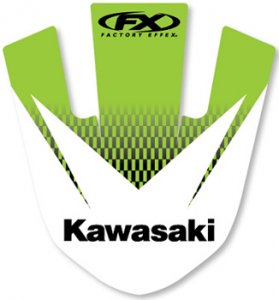 Наклейка на переднее крыло Kawasaki Factory Effex