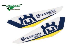 Наклейки на лопухи руля Husqvarna Handguard Stickers