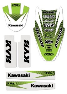 Комплект наклеек Kawasaki Factory Effex Trim Kit