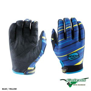 Перчакти кроссовые MSR Axxis Gloves Blue/yellow