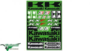 Лист наклеек Blackbird Universal Sticker Kit Kawasaki