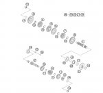 Стопор шестерни кпп 49033091000, 0710002217500